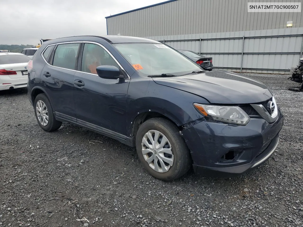 2016 Nissan Rogue S VIN: 5N1AT2MT7GC900507 Lot: 72853694