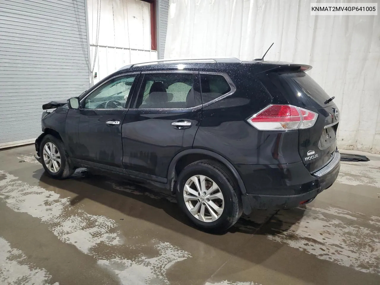 KNMAT2MV4GP641005 2016 Nissan Rogue S