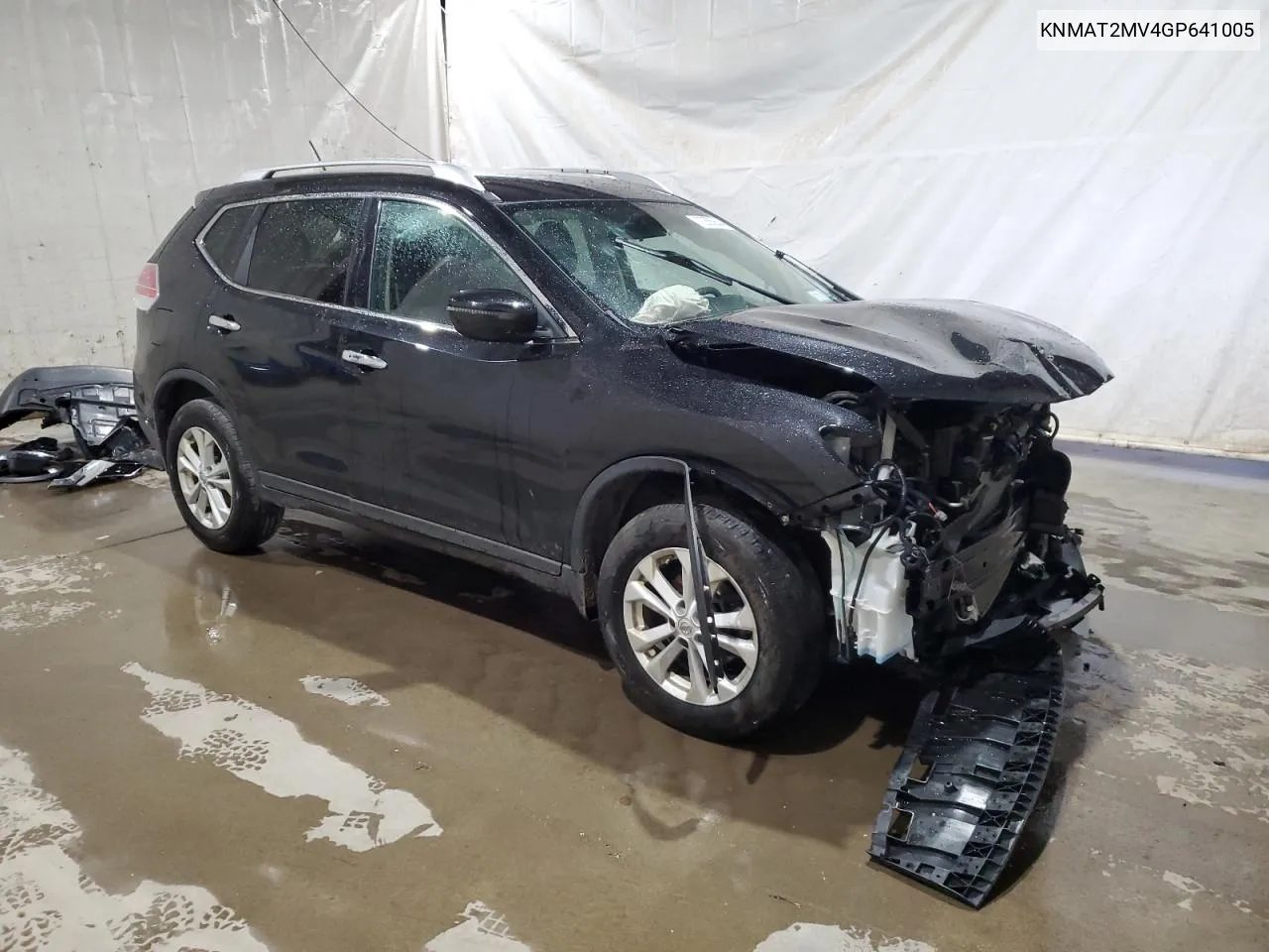 KNMAT2MV4GP641005 2016 Nissan Rogue S