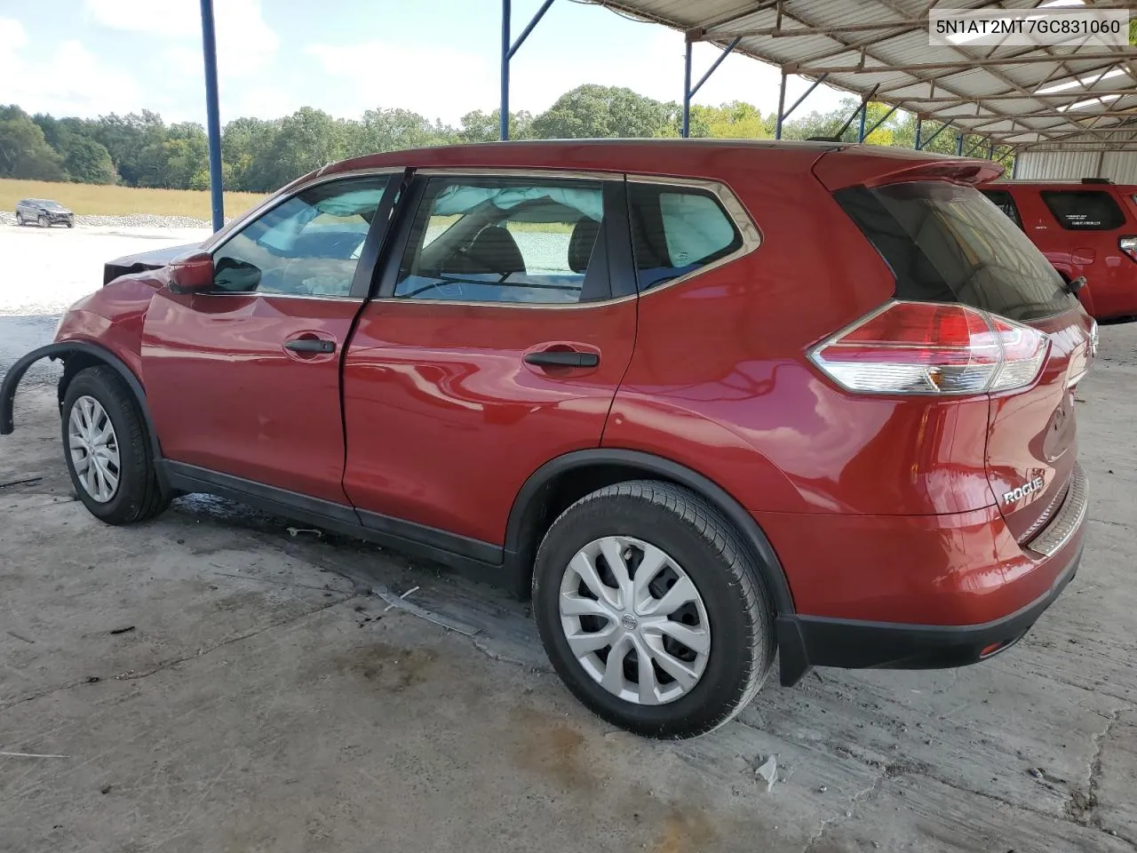 5N1AT2MT7GC831060 2016 Nissan Rogue S