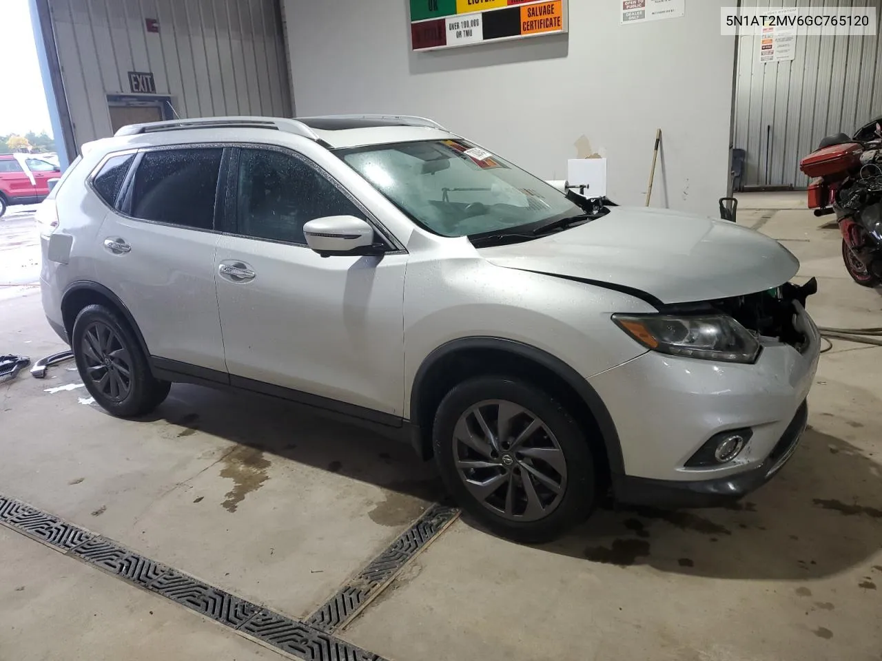 5N1AT2MV6GC765120 2016 Nissan Rogue S