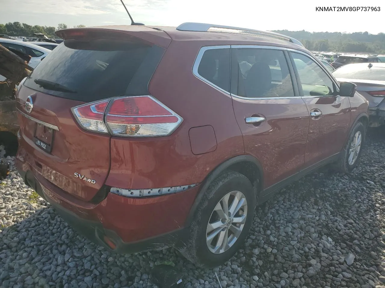 KNMAT2MV8GP737963 2016 Nissan Rogue S