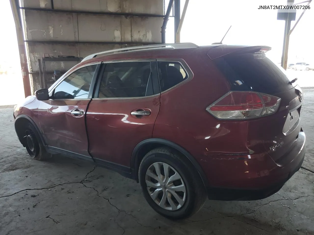 JN8AT2MTXGW007206 2016 Nissan Rogue S