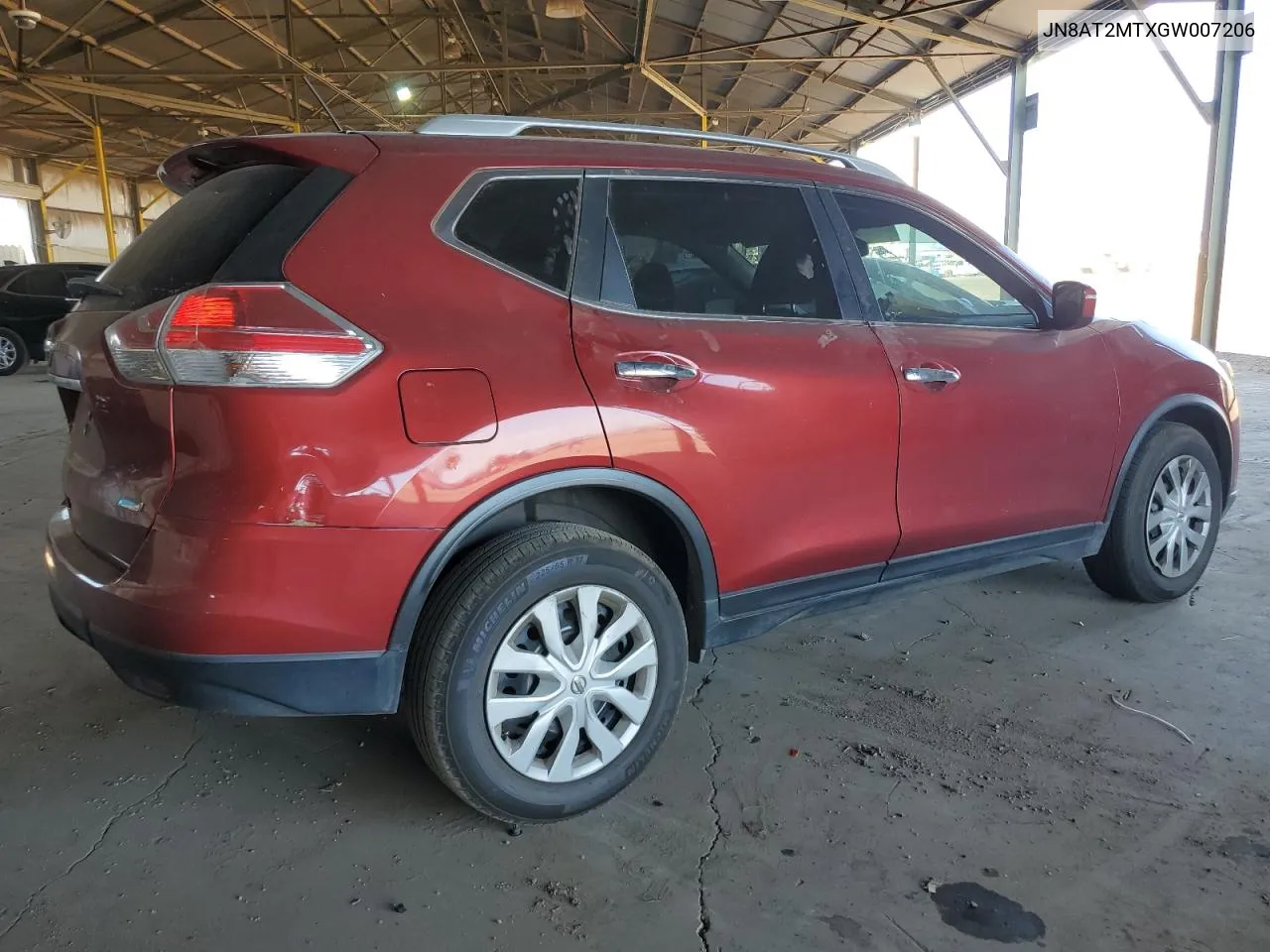 JN8AT2MTXGW007206 2016 Nissan Rogue S