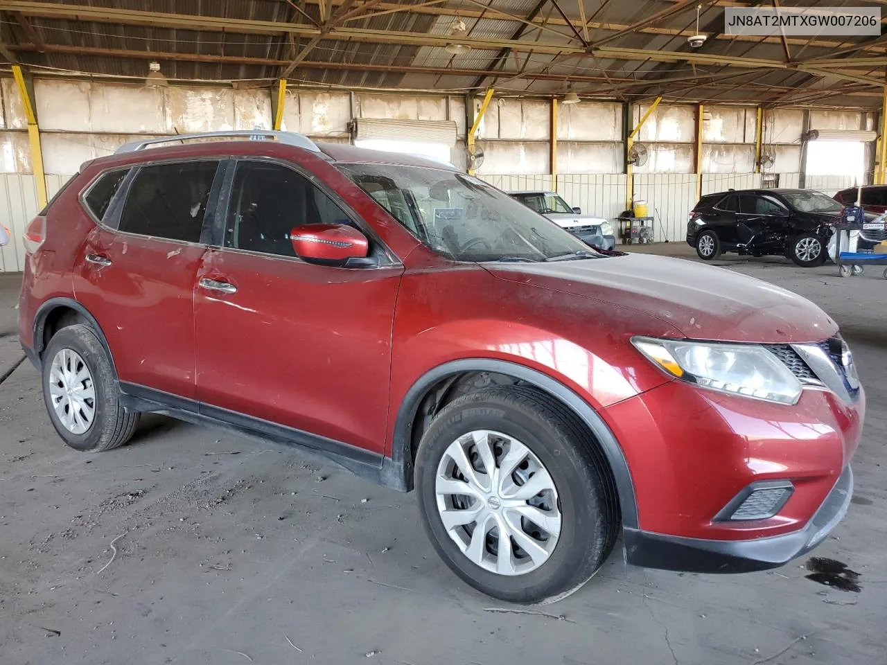 JN8AT2MTXGW007206 2016 Nissan Rogue S