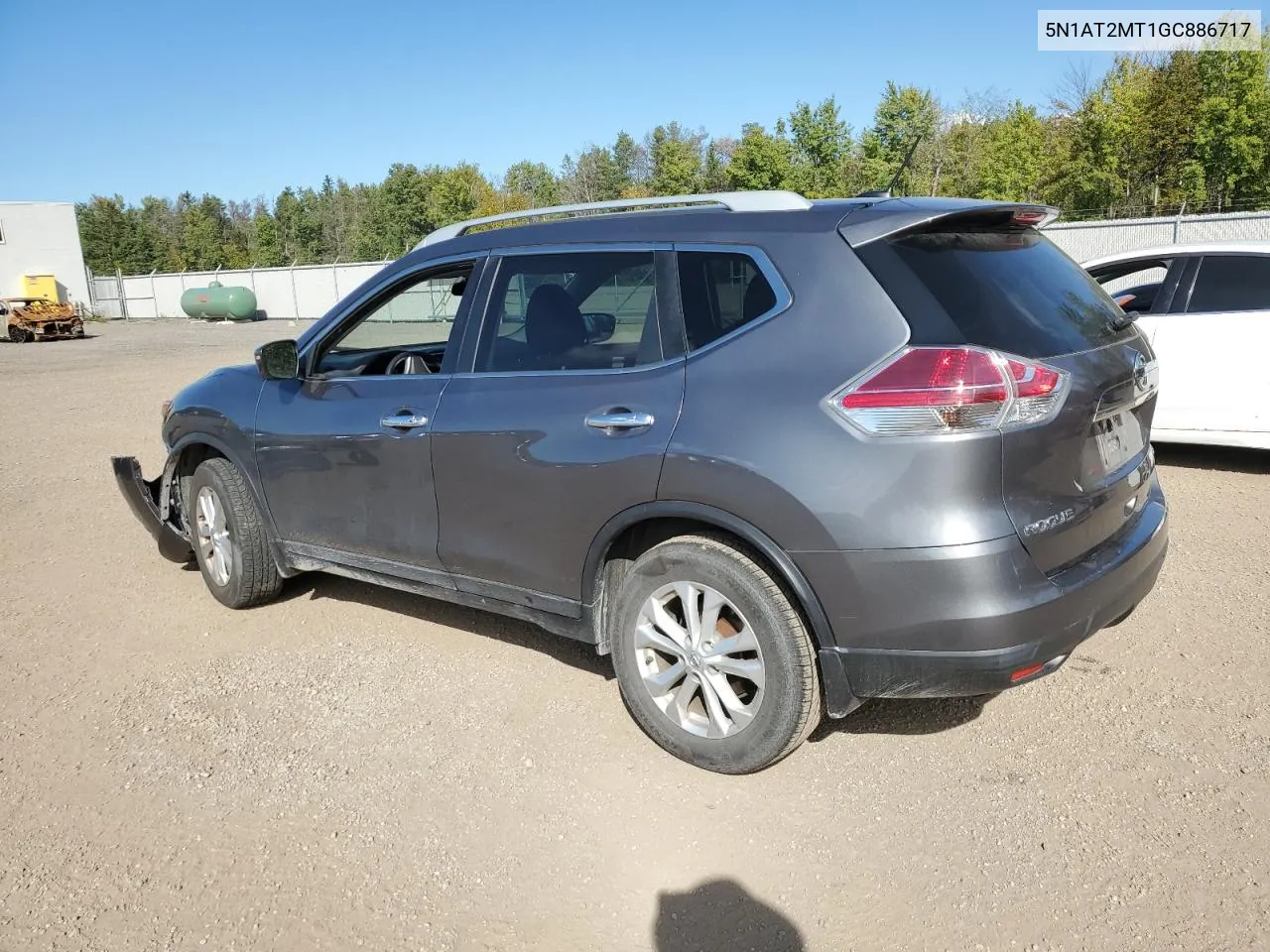 2016 Nissan Rogue S VIN: 5N1AT2MT1GC886717 Lot: 73212574