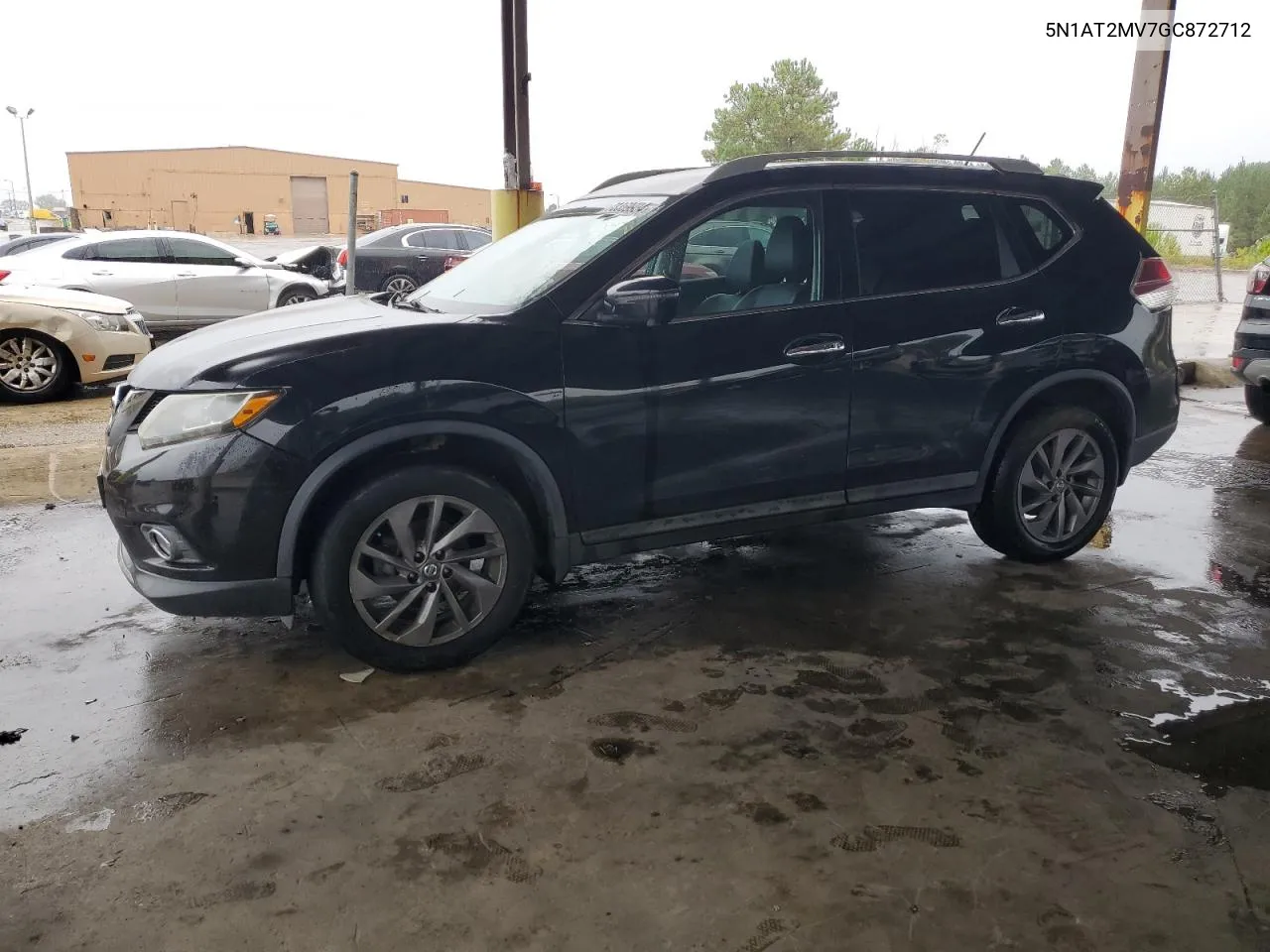 2016 Nissan Rogue S VIN: 5N1AT2MV7GC872712 Lot: 73359934