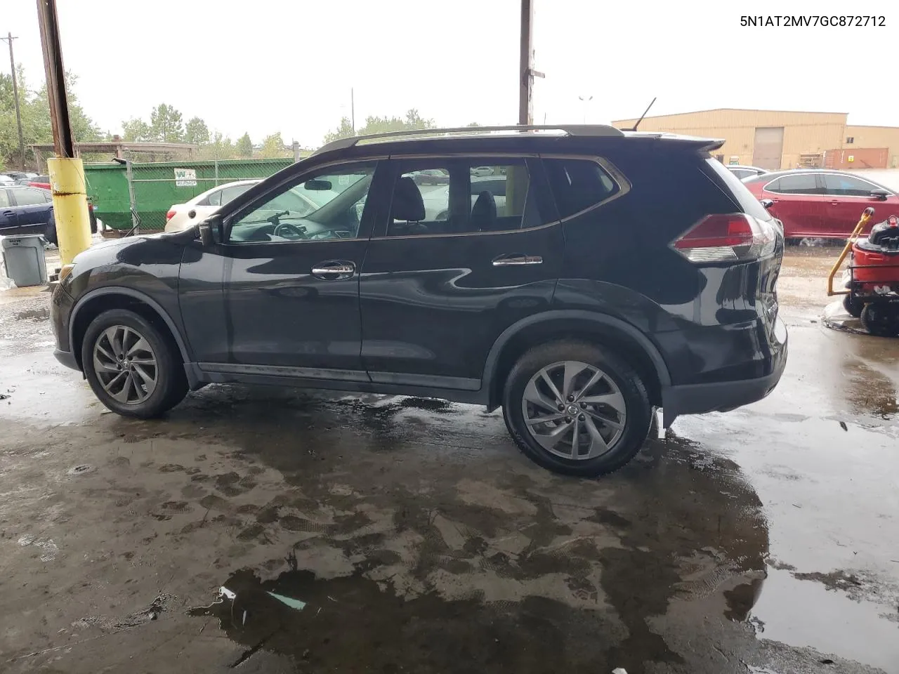 2016 Nissan Rogue S VIN: 5N1AT2MV7GC872712 Lot: 73359934