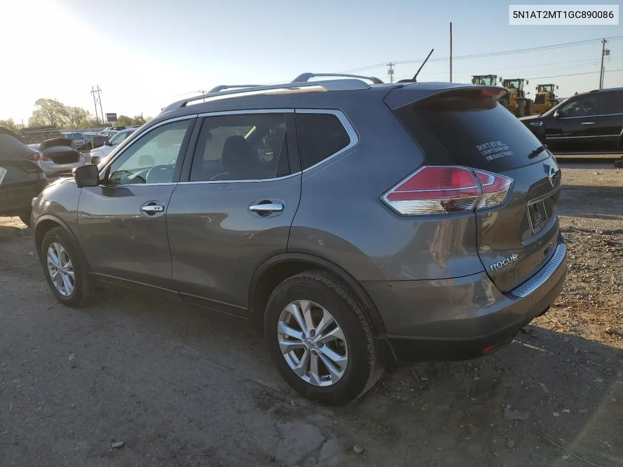 2016 Nissan Rogue S VIN: 5N1AT2MT1GC890086 Lot: 73525454