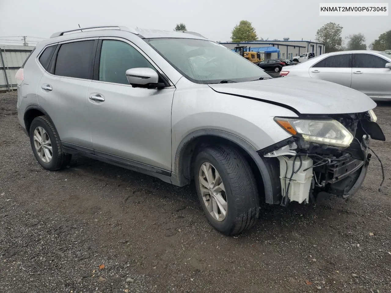 2016 Nissan Rogue S VIN: KNMAT2MV0GP673045 Lot: 73566124