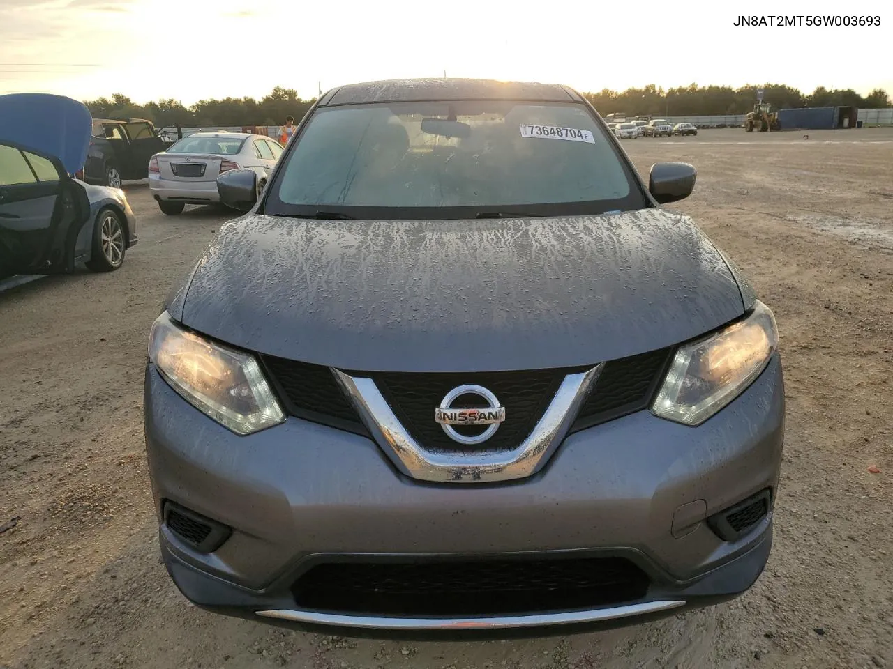 JN8AT2MT5GW003693 2016 Nissan Rogue S