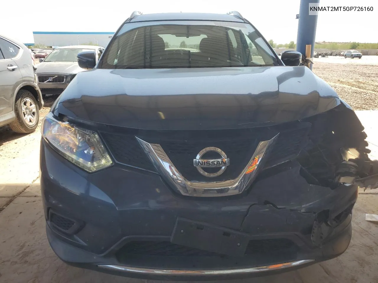 KNMAT2MT5GP726160 2016 Nissan Rogue S