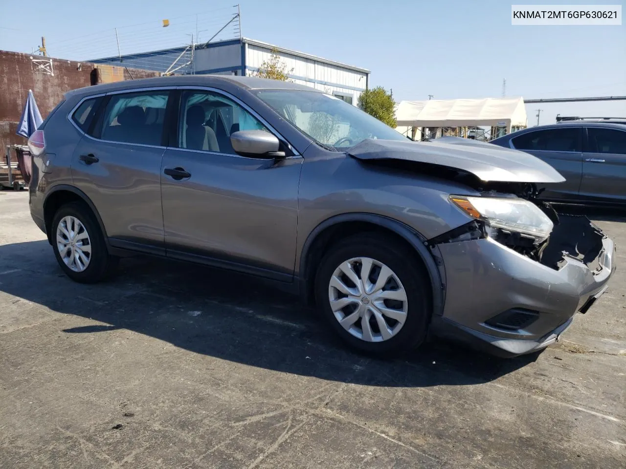 2016 Nissan Rogue S VIN: KNMAT2MT6GP630621 Lot: 73859064