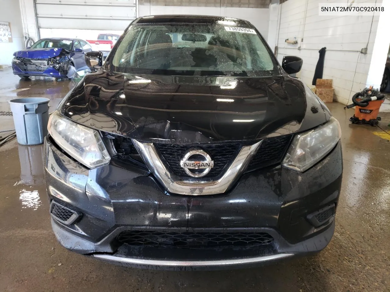 2016 Nissan Rogue S VIN: 5N1AT2MV7GC920418 Lot: 73859394