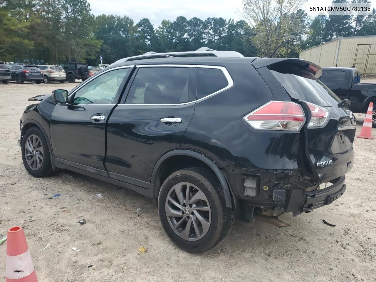 2016 Nissan Rogue S VIN: 5N1AT2MV5GC782135 Lot: 73864224