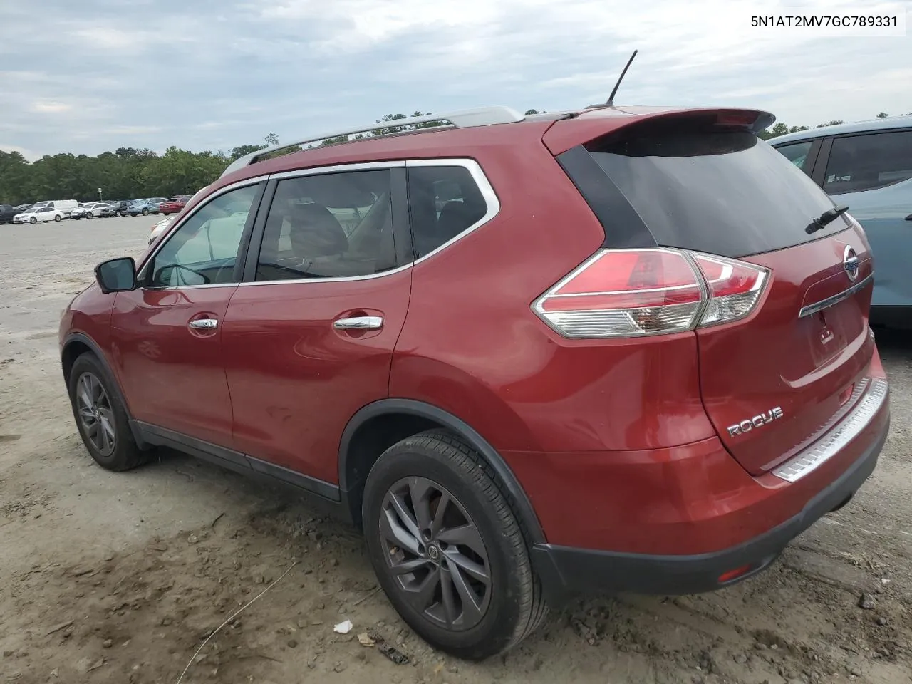 2016 Nissan Rogue S VIN: 5N1AT2MV7GC789331 Lot: 73887654