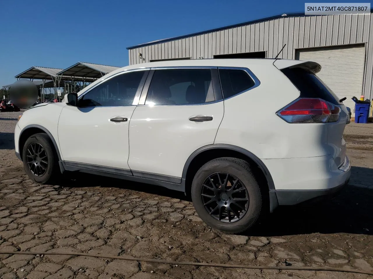 2016 Nissan Rogue S VIN: 5N1AT2MT4GC871807 Lot: 74836084