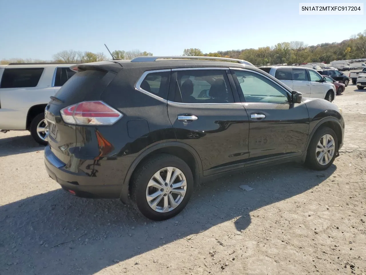 2016 Nissan Rogue S VIN: 5N1AT2MTXFC917204 Lot: 75154854