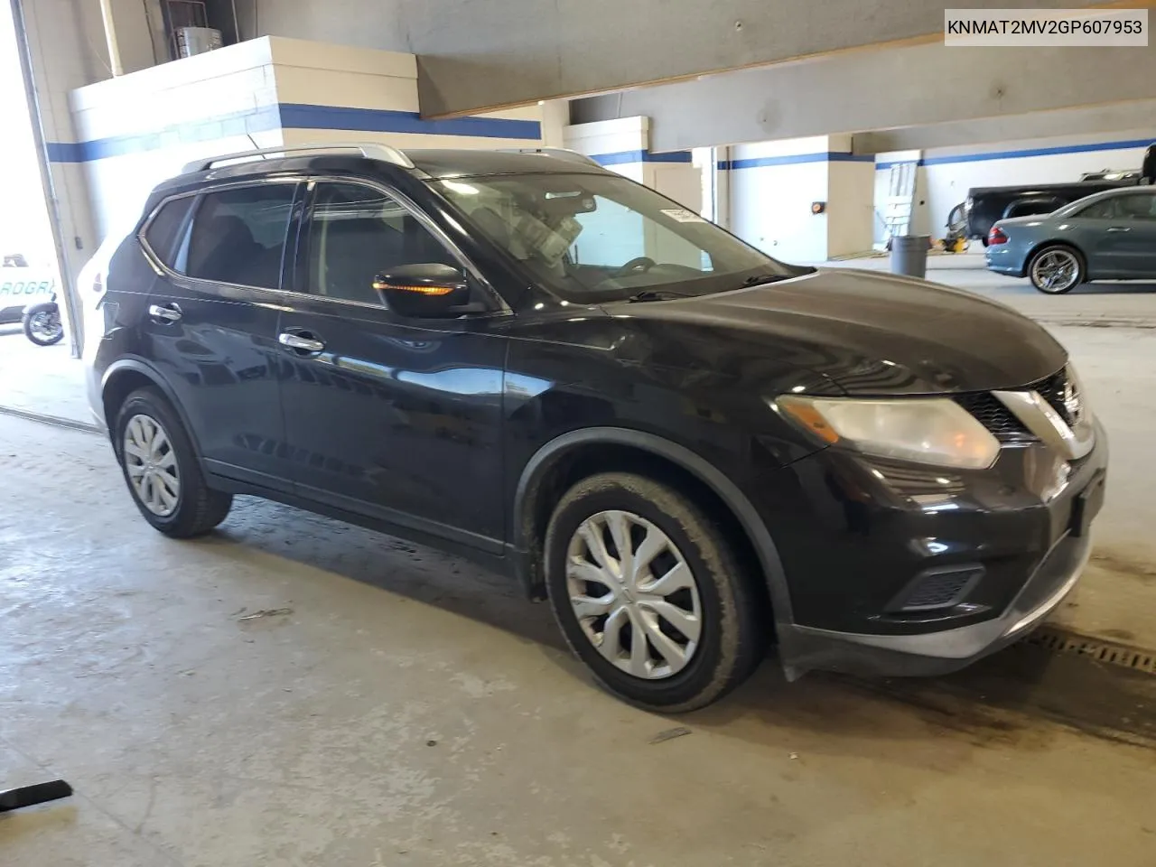 2016 Nissan Rogue S VIN: KNMAT2MV2GP607953 Lot: 75504734