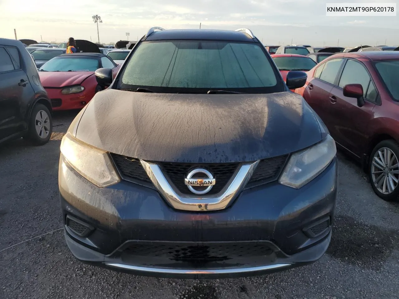 2016 Nissan Rogue S VIN: KNMAT2MT9GP620178 Lot: 76195954