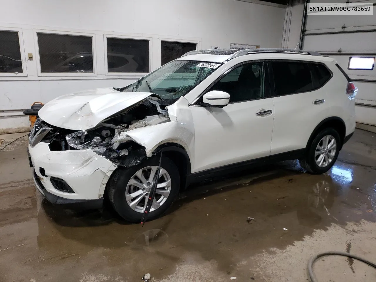 2016 Nissan Rogue S VIN: 5N1AT2MV0GC783659 Lot: 76230564