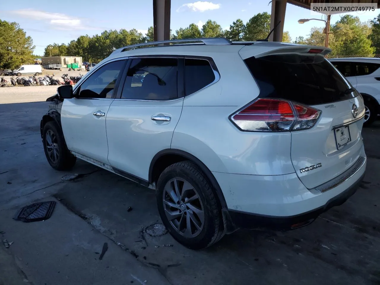 5N1AT2MTXGC749775 2016 Nissan Rogue S