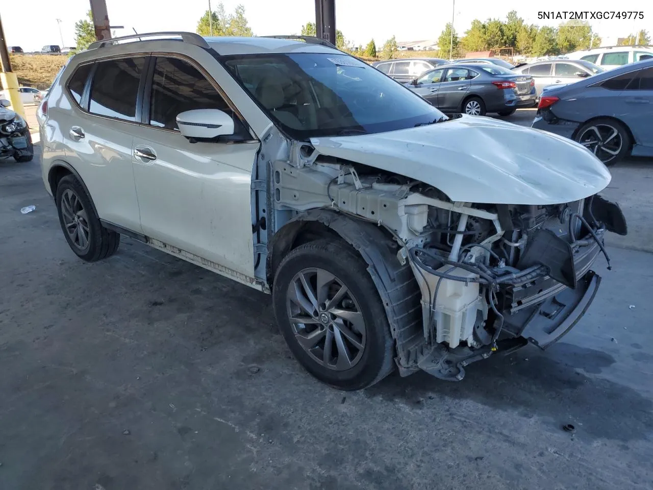 5N1AT2MTXGC749775 2016 Nissan Rogue S