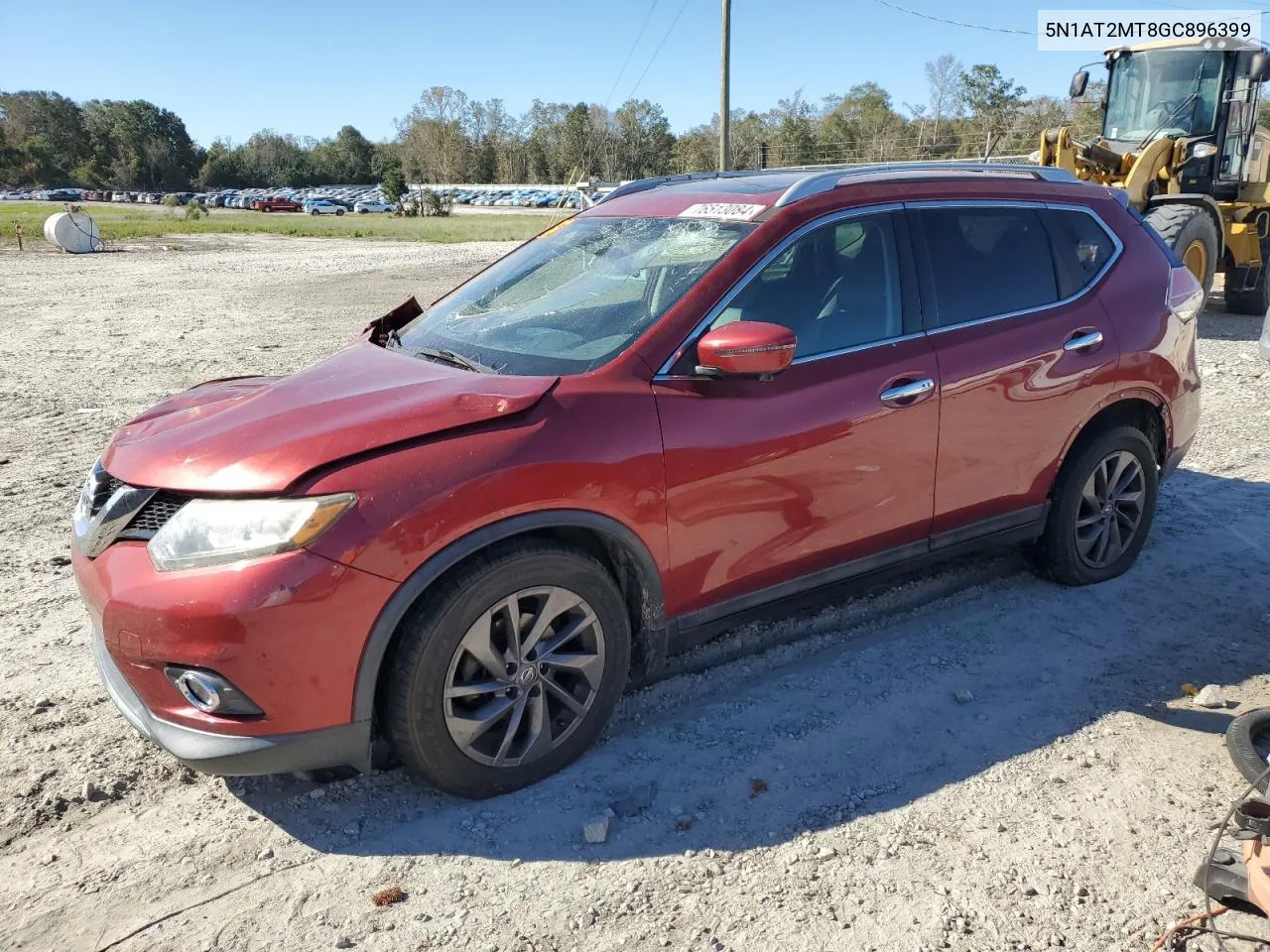 2016 Nissan Rogue S VIN: 5N1AT2MT8GC896399 Lot: 76513084