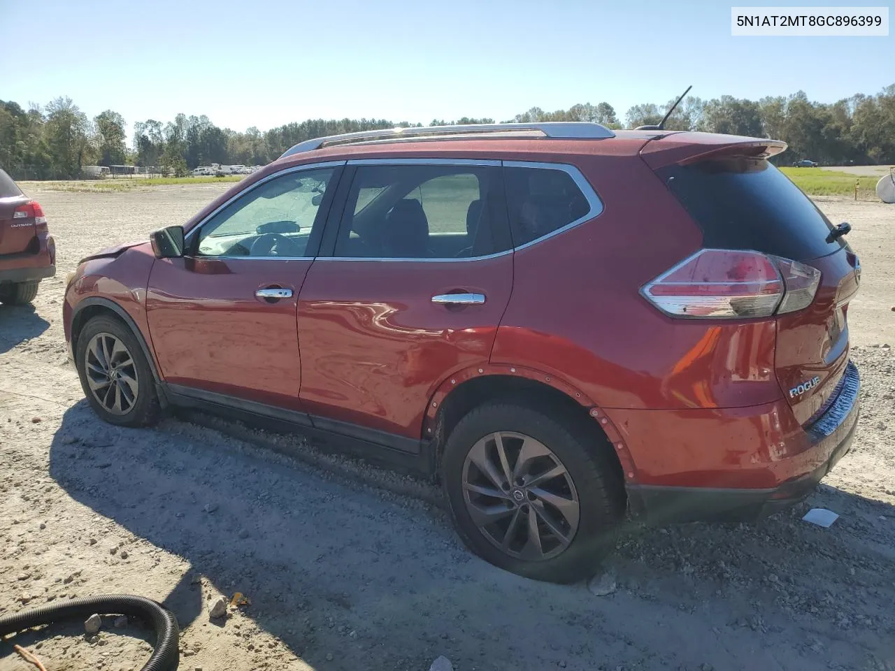 2016 Nissan Rogue S VIN: 5N1AT2MT8GC896399 Lot: 76513084