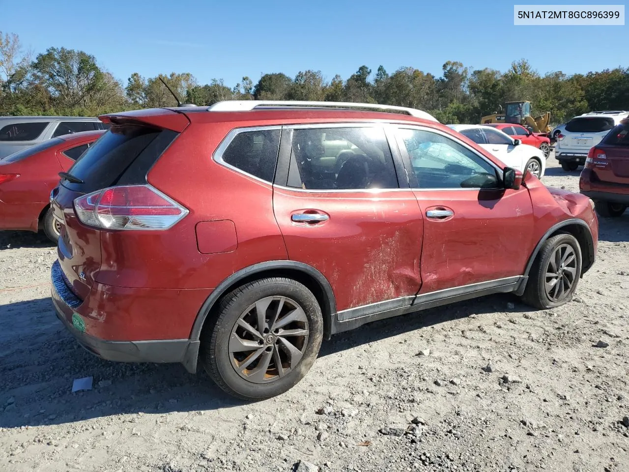 2016 Nissan Rogue S VIN: 5N1AT2MT8GC896399 Lot: 76513084