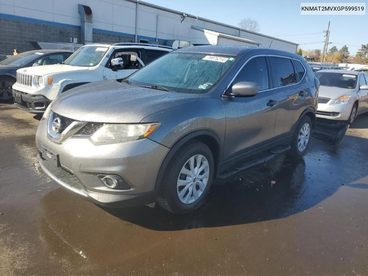 KNMAT2MVXGP599519 2016 Nissan Rogue S