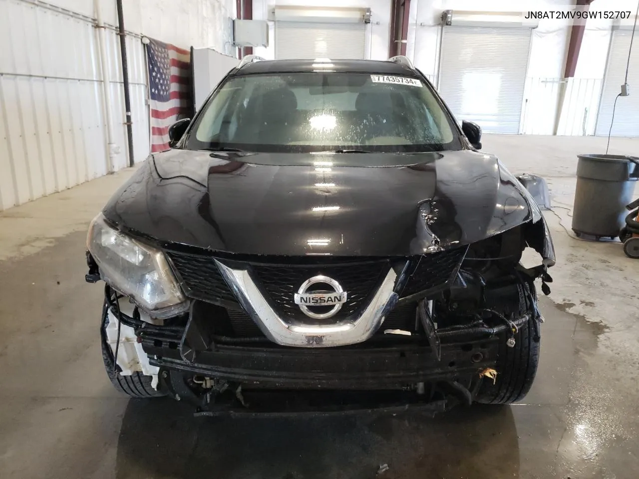 2016 Nissan Rogue S VIN: JN8AT2MV9GW152707 Lot: 77435734