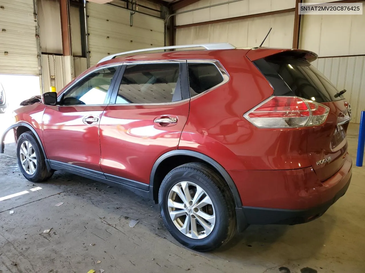 2016 Nissan Rogue S VIN: 5N1AT2MV2GC876425 Lot: 77863644