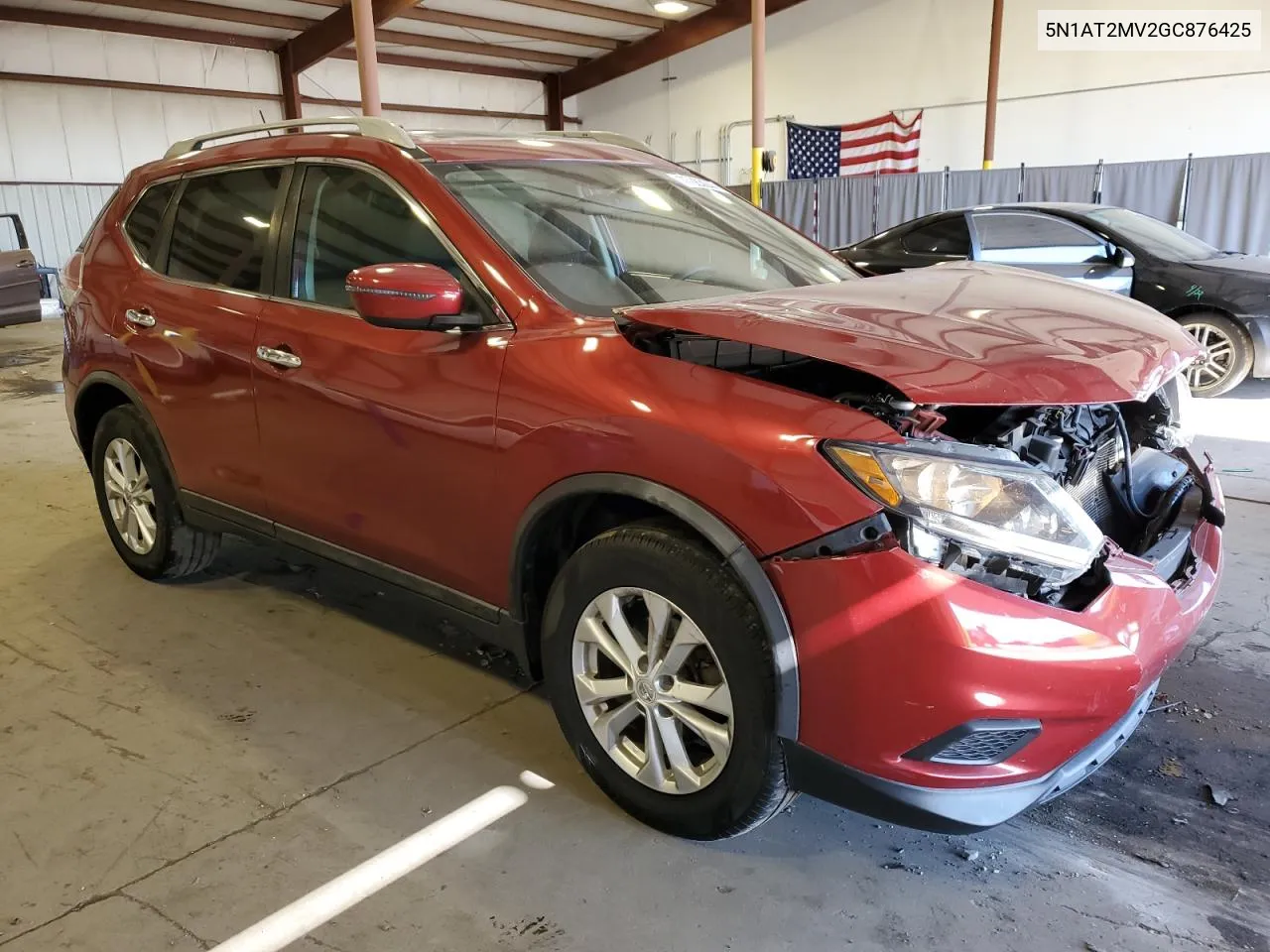 2016 Nissan Rogue S VIN: 5N1AT2MV2GC876425 Lot: 77863644