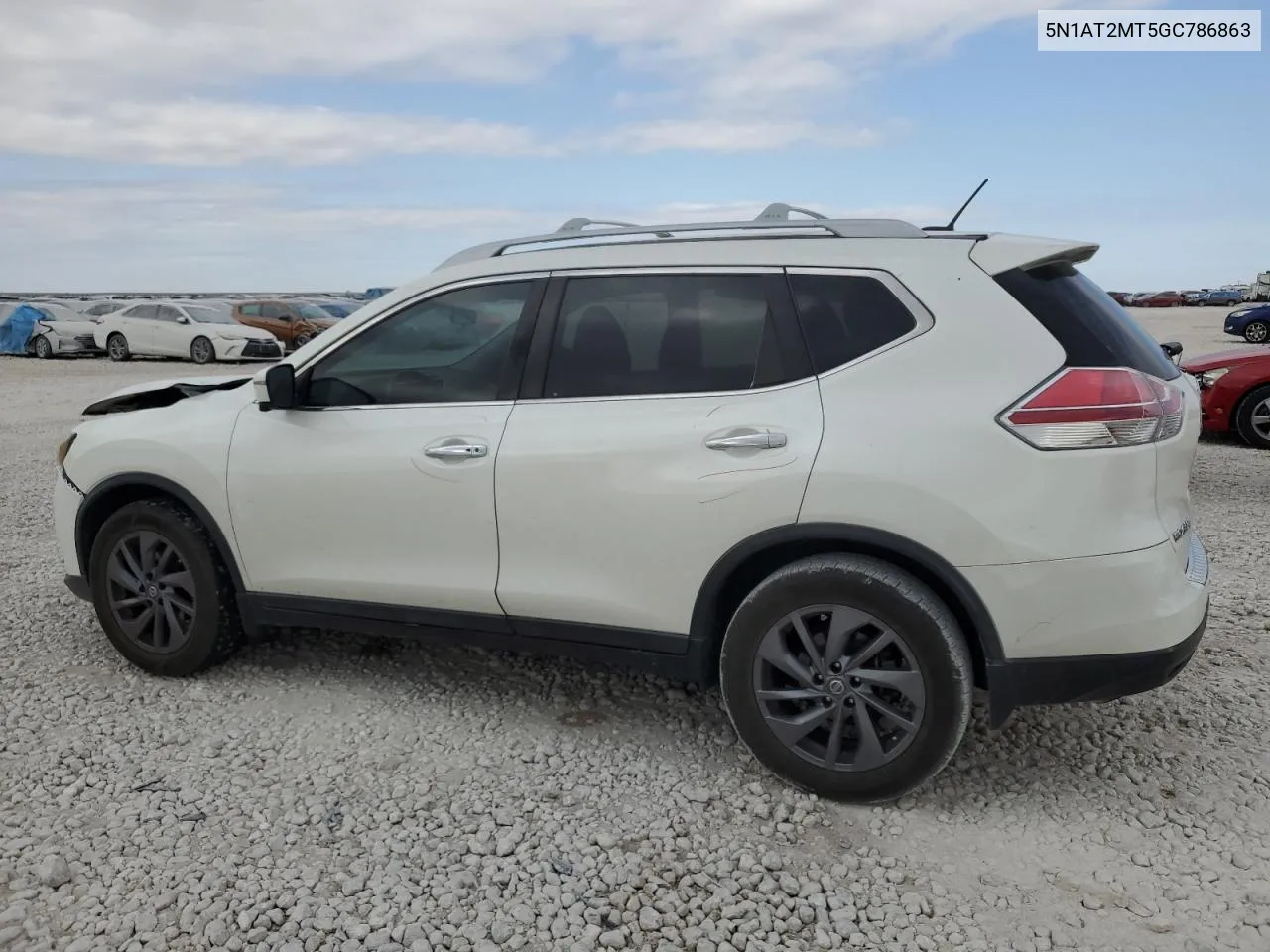 2016 Nissan Rogue S VIN: 5N1AT2MT5GC786863 Lot: 78013964