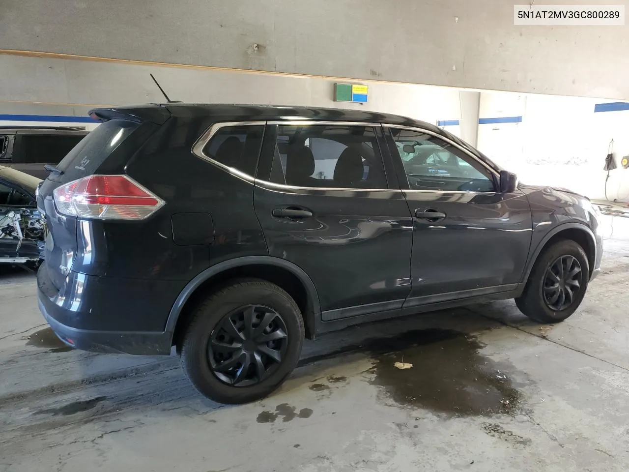 2016 Nissan Rogue S VIN: 5N1AT2MV3GC800289 Lot: 78124584