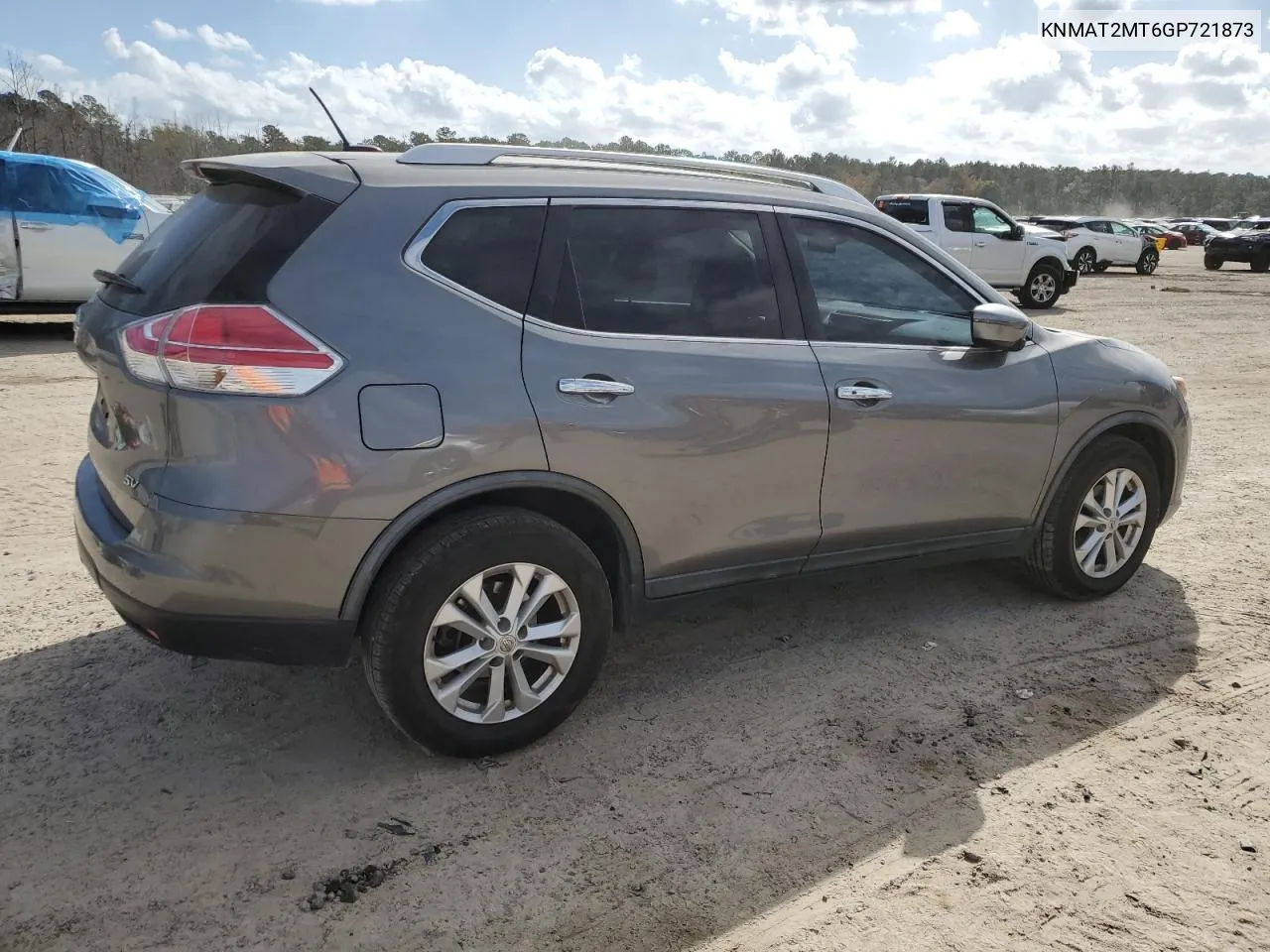 2016 Nissan Rogue S VIN: KNMAT2MT6GP721873 Lot: 78158864