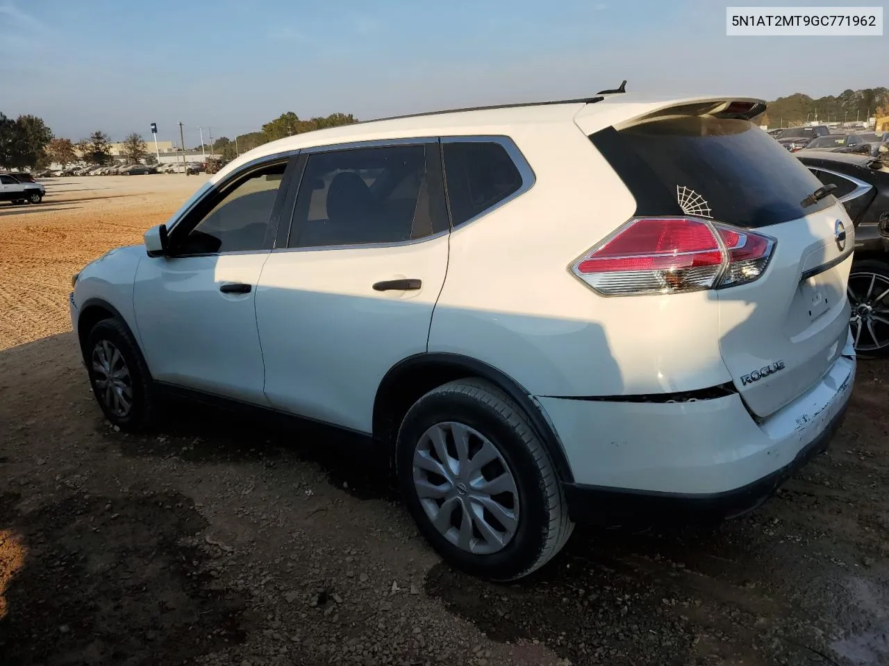 2016 Nissan Rogue S VIN: 5N1AT2MT9GC771962 Lot: 78162024