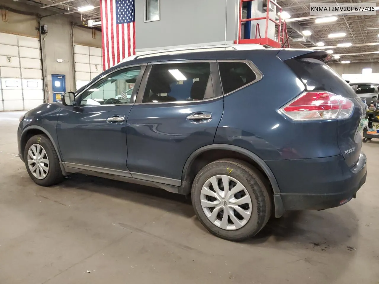 2016 Nissan Rogue S VIN: KNMAT2MV2GP677436 Lot: 78164664