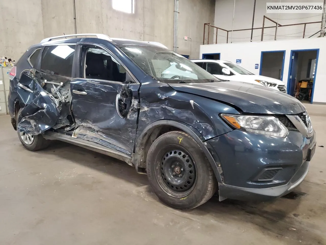 2016 Nissan Rogue S VIN: KNMAT2MV2GP677436 Lot: 78164664