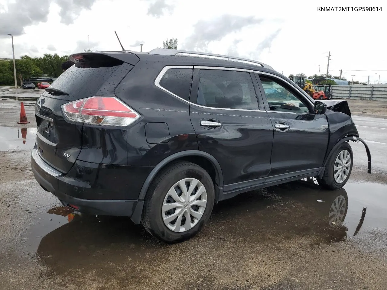 2016 Nissan Rogue S VIN: KNMAT2MT1GP598614 Lot: 78401134