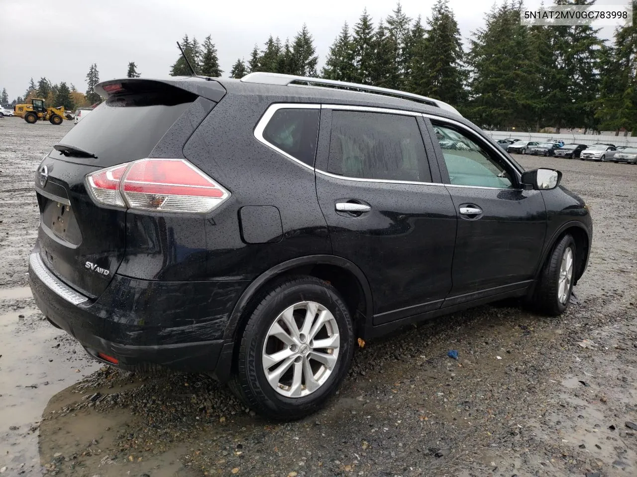 2016 Nissan Rogue S VIN: 5N1AT2MV0GC783998 Lot: 78553224