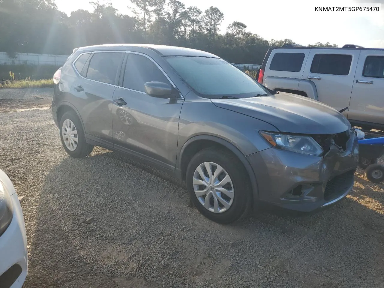 2016 Nissan Rogue S VIN: KNMAT2MT5GP675470 Lot: 78583904