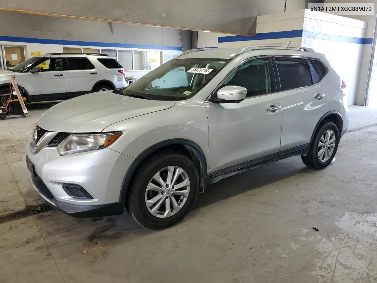 2016 Nissan Rogue S VIN: 5N1AT2MTXGC889079 Lot: 78621444