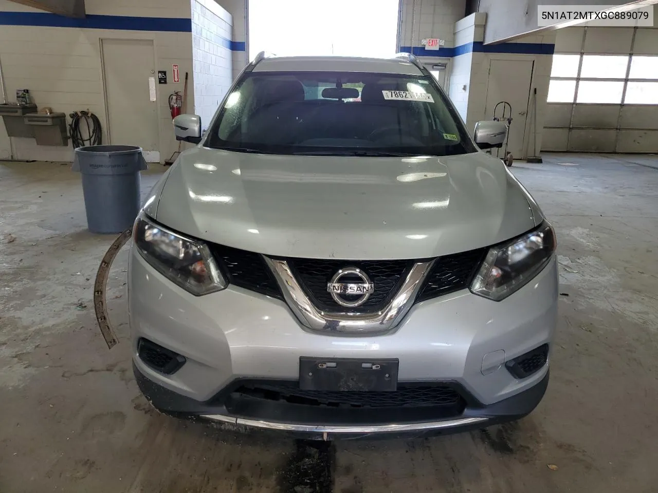 2016 Nissan Rogue S VIN: 5N1AT2MTXGC889079 Lot: 78621444