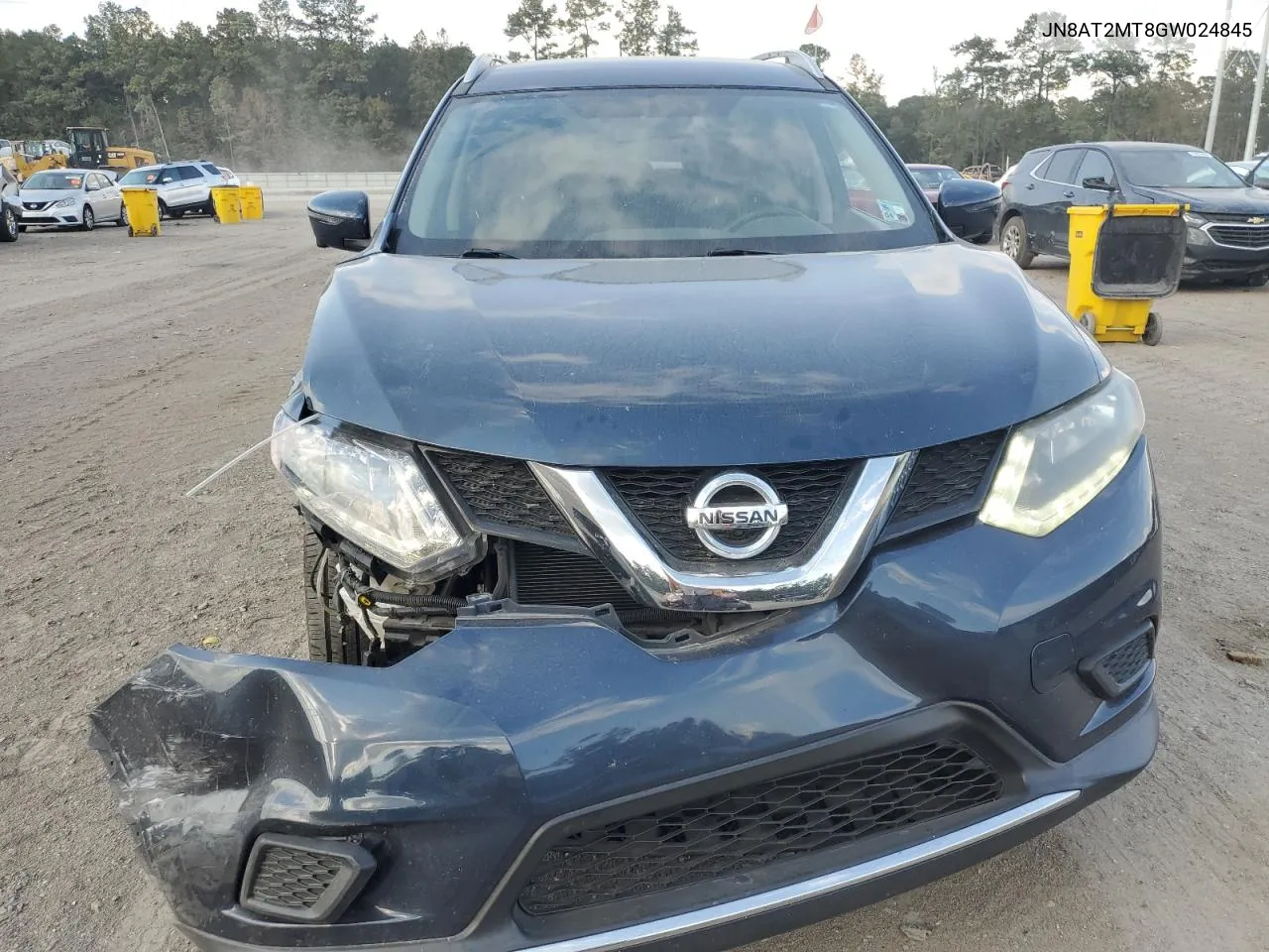 2016 Nissan Rogue S VIN: JN8AT2MT8GW024845 Lot: 78727444