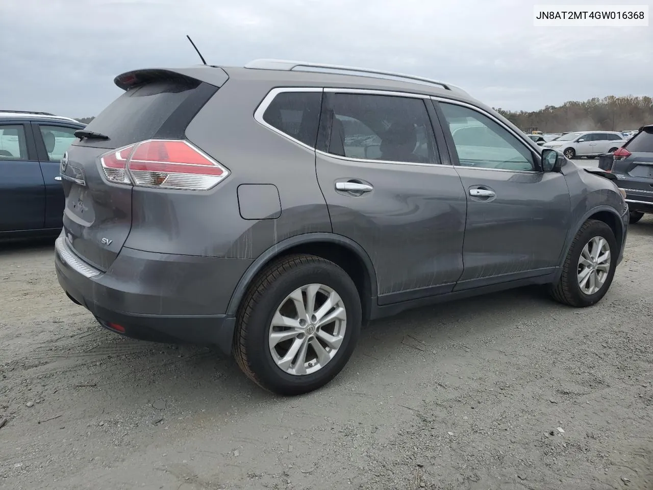 2016 Nissan Rogue S VIN: JN8AT2MT4GW016368 Lot: 79200024