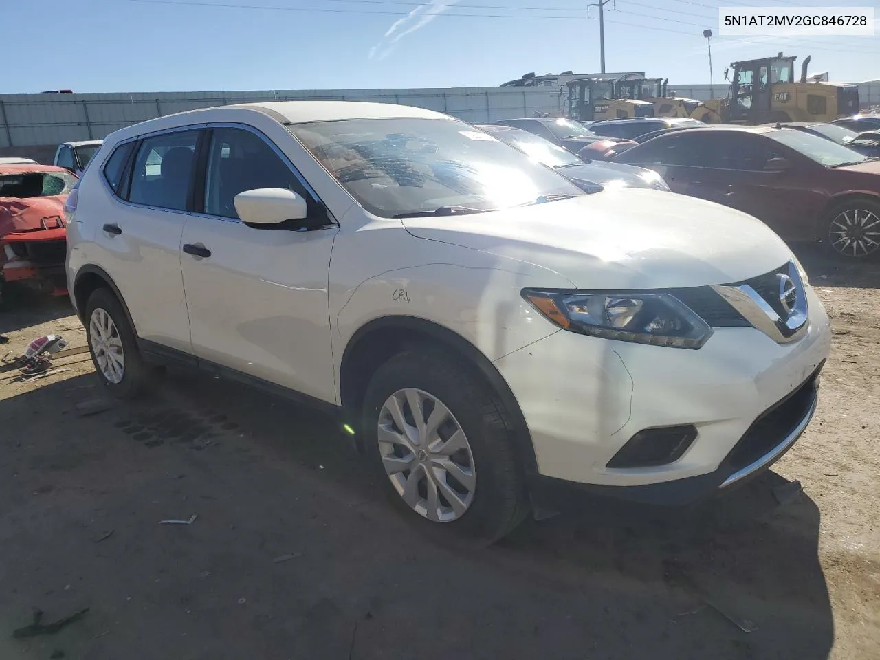 2016 Nissan Rogue S VIN: 5N1AT2MV2GC846728 Lot: 79271714