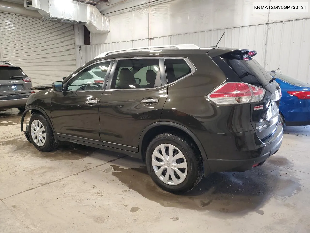 2016 Nissan Rogue S VIN: KNMAT2MV5GP730131 Lot: 79332444