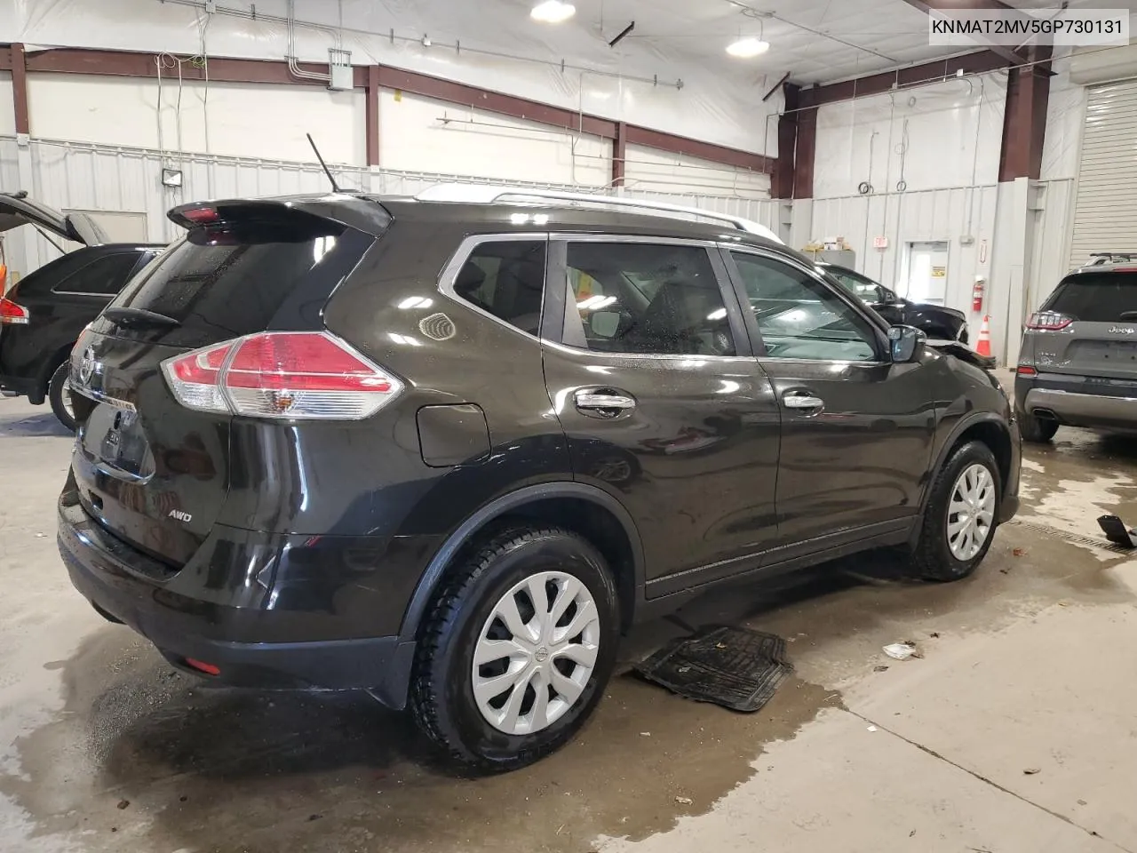 2016 Nissan Rogue S VIN: KNMAT2MV5GP730131 Lot: 79332444